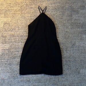 Sparrow Chic Black Halter Dress